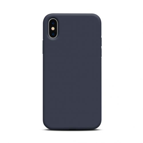 BTECH SZILIKON TOK  IPhone  X SÖTÉTKÉK