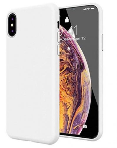 BTECH SZILIKON TOK  IPhone  XS MAX FEHÉR