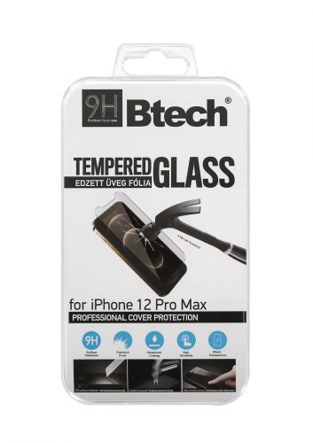 Btech iPhone 12 Pro Max flat glass üvegfólia